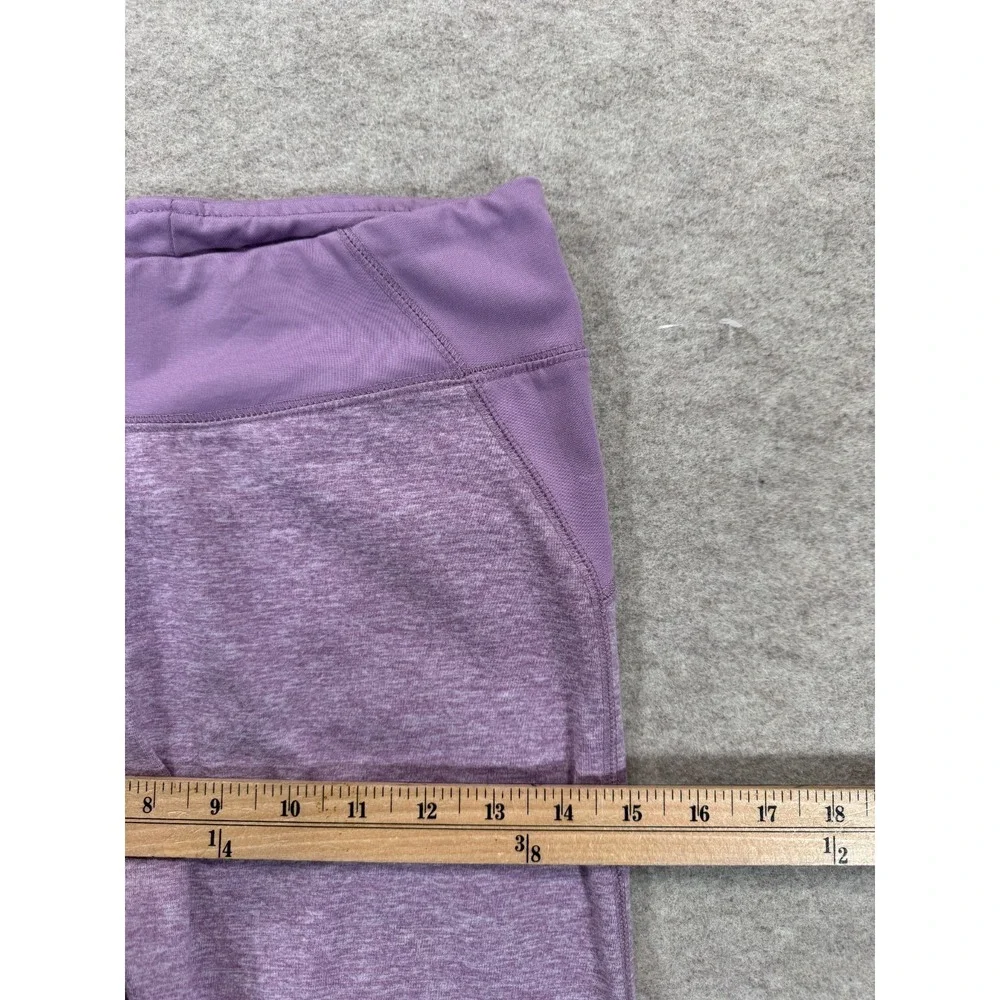 OshKosh B'gosh Leggings Girls 14 Purple Stretch Elastic Waist Gym Yoga Workout